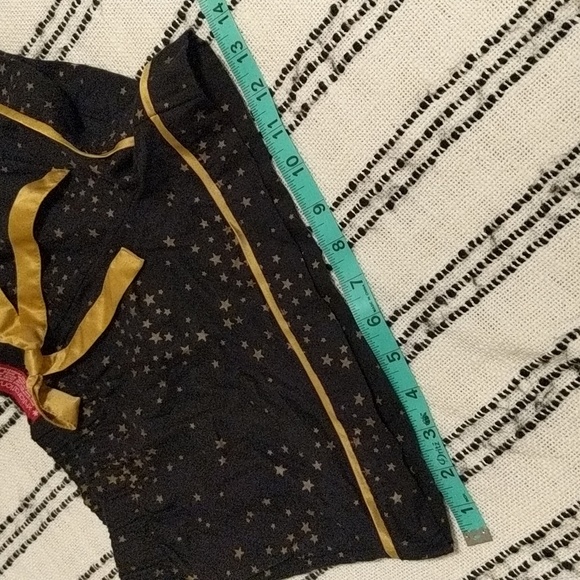 Black & Gold Stars Sleepwear Shorts - Picture 4 of 11